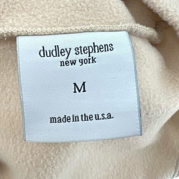 Dudley Stephens Fleece Top Tee 3/4 Sleeve Beige Tan Size Medium - Picture 9 of 10